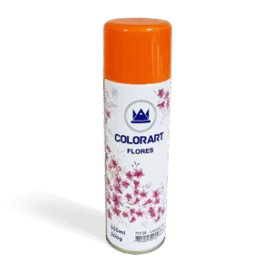 Tinta Floral - Laranja