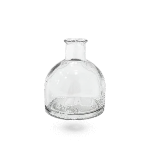 Mini Garrafa de Vidro Redonda<BR>7,7 x 8,8