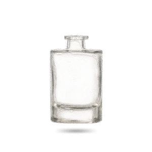 Mini Garrafa de Vidro Reta Alta<BR>7,7 x 3,8 x 12,7